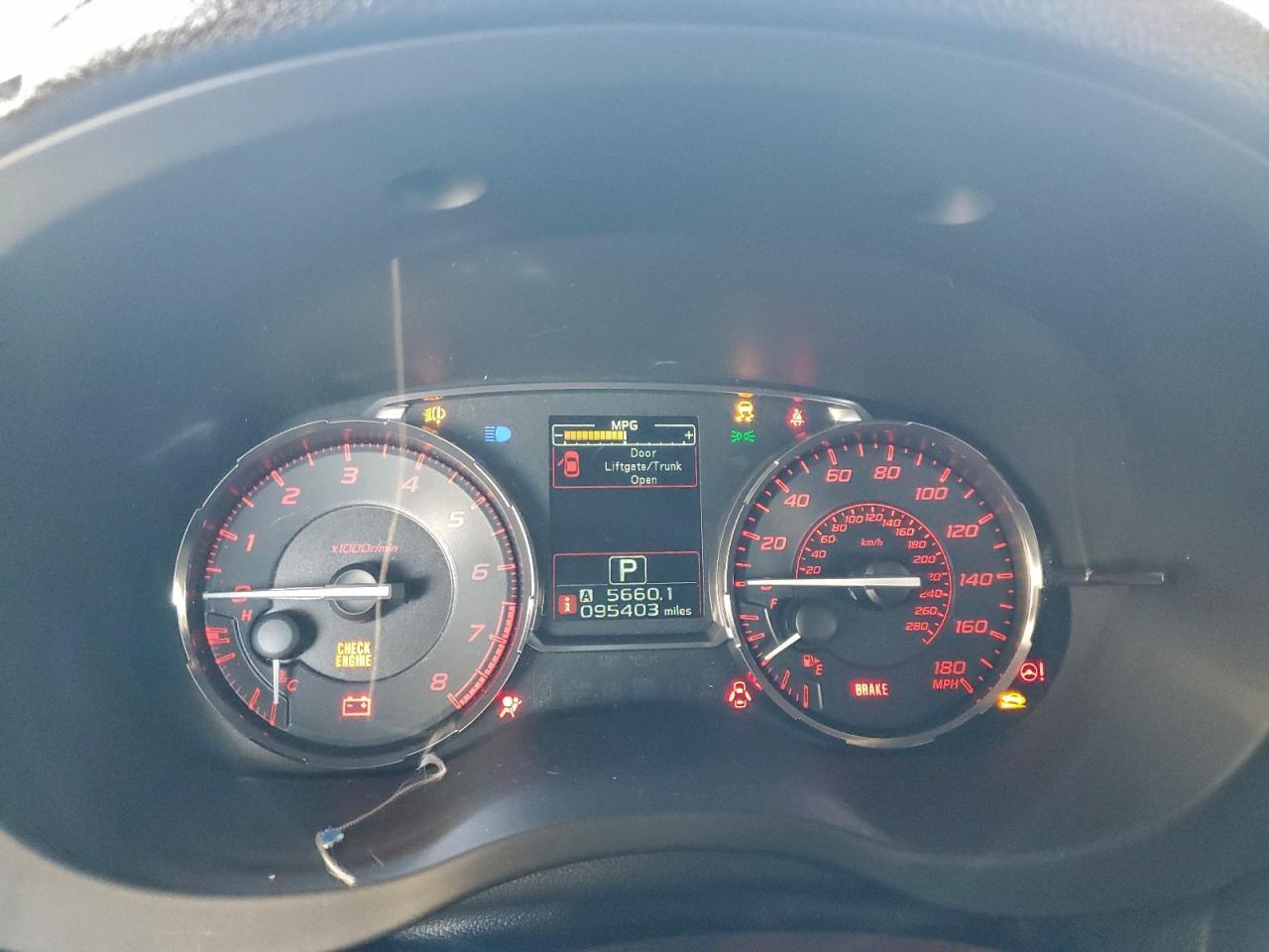 2015 SUBARU WRX