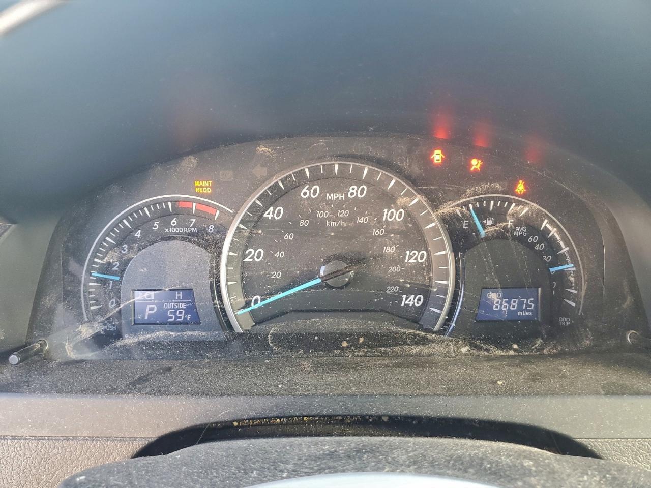2014 TOYOTA CAMRY