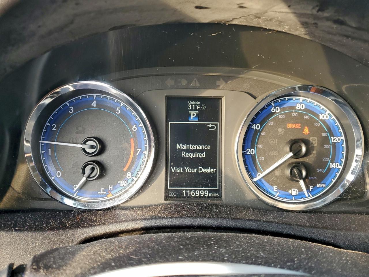 2017 TOYOTA COROLLA