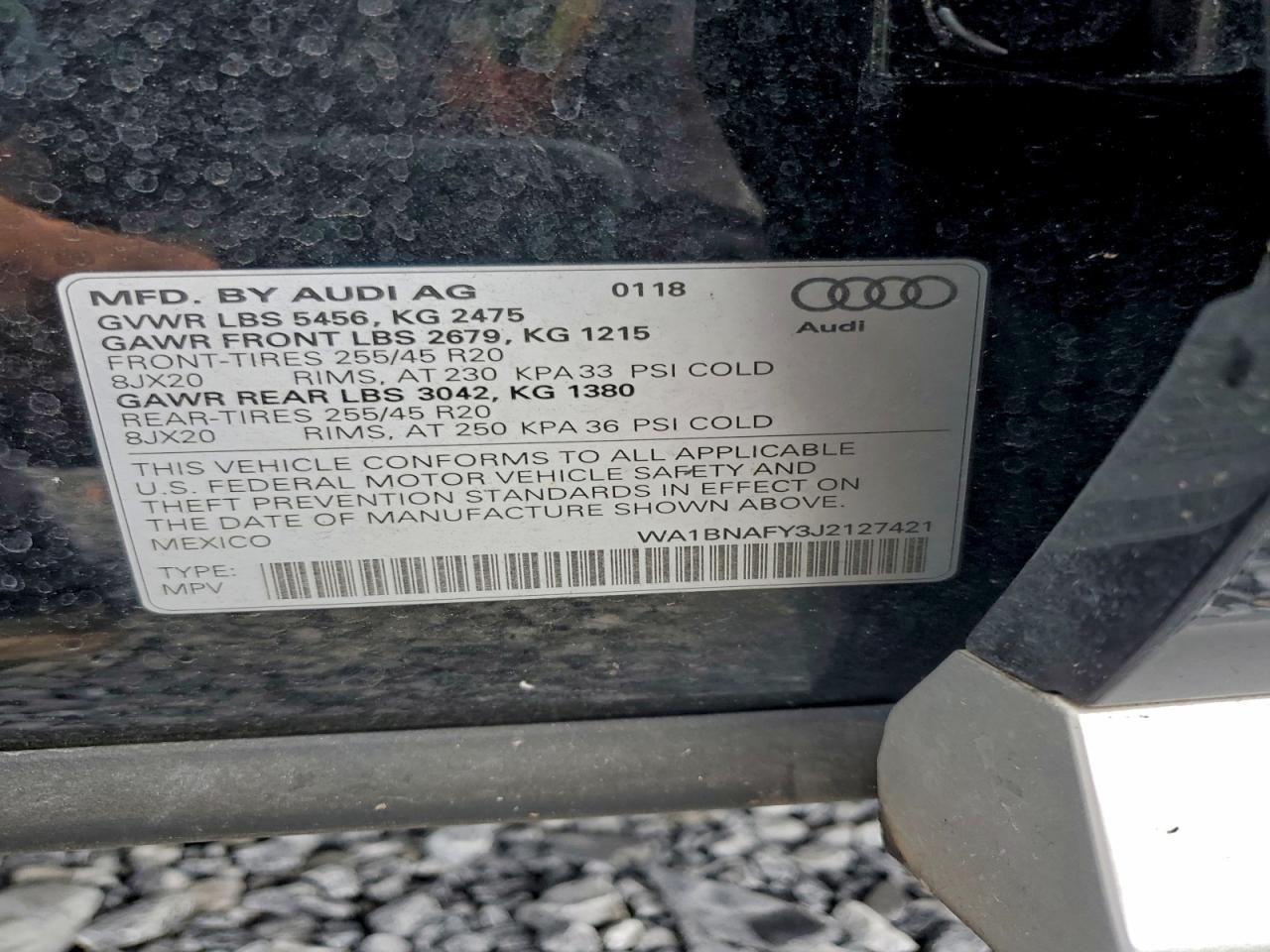 2018 AUDI Q5