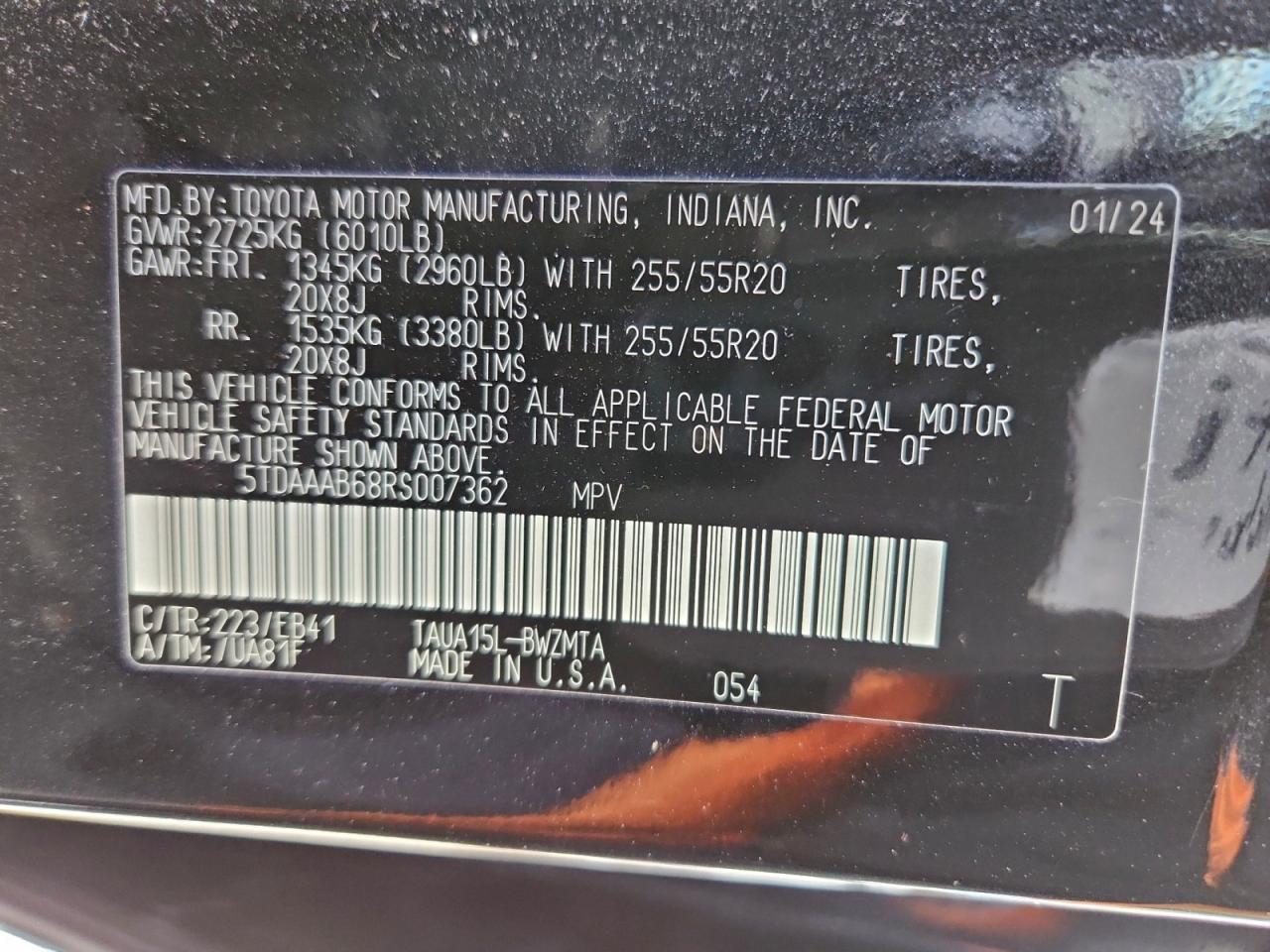 2024 LEXUS TX 350