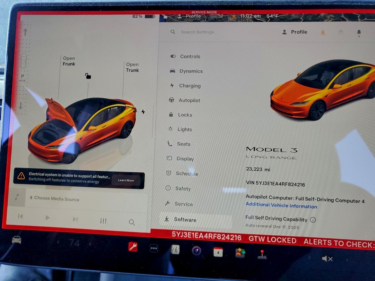 2024 TESLA MODEL 3