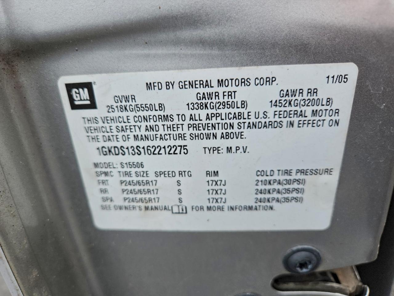2006 GMC Envoy