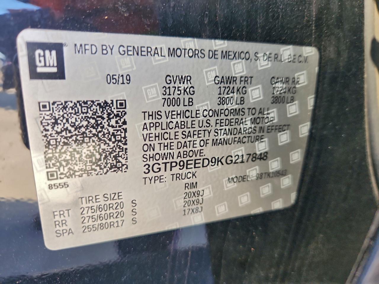 2019 GMC Sierra