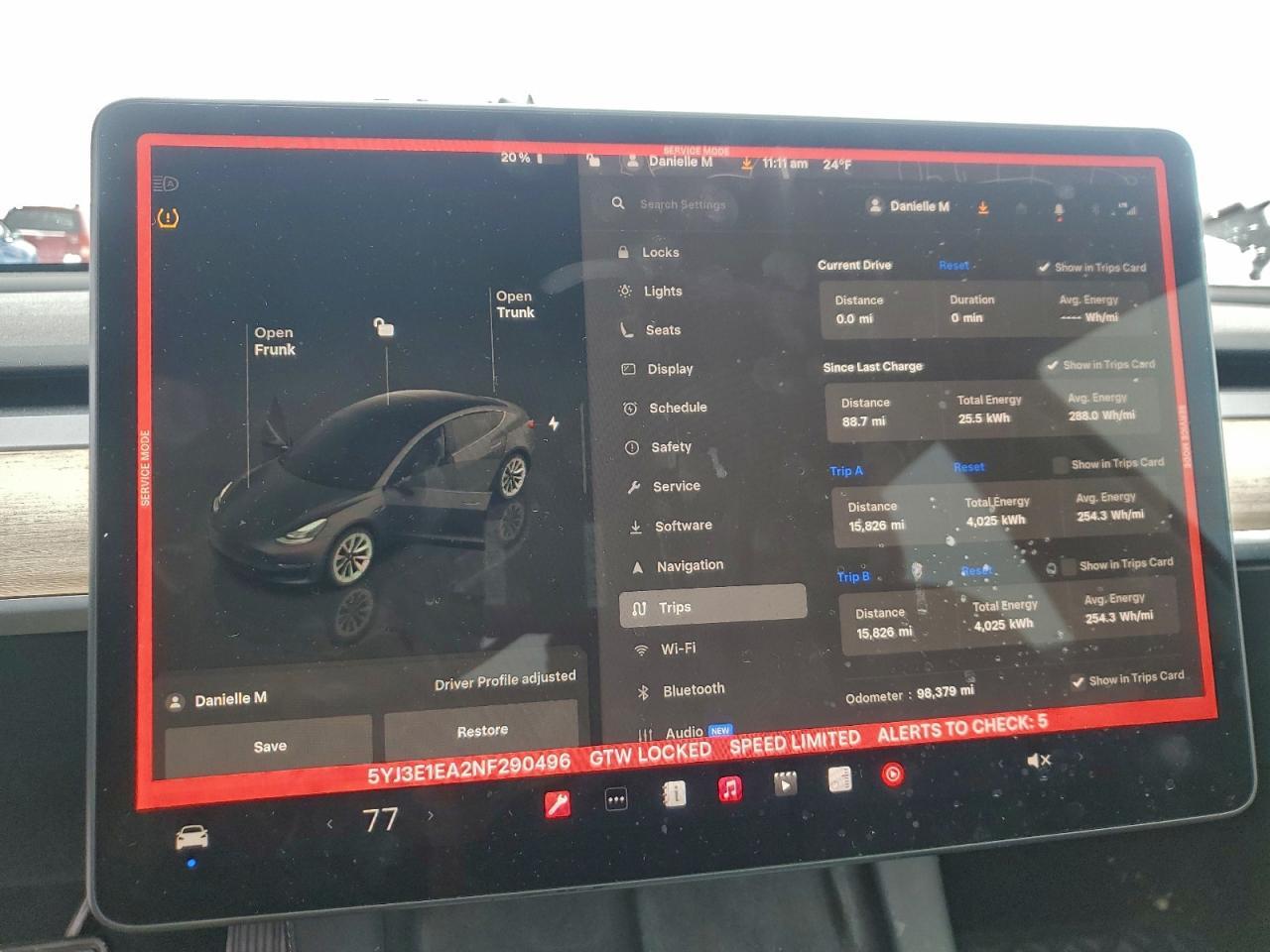 2022 TESLA MODEL 3