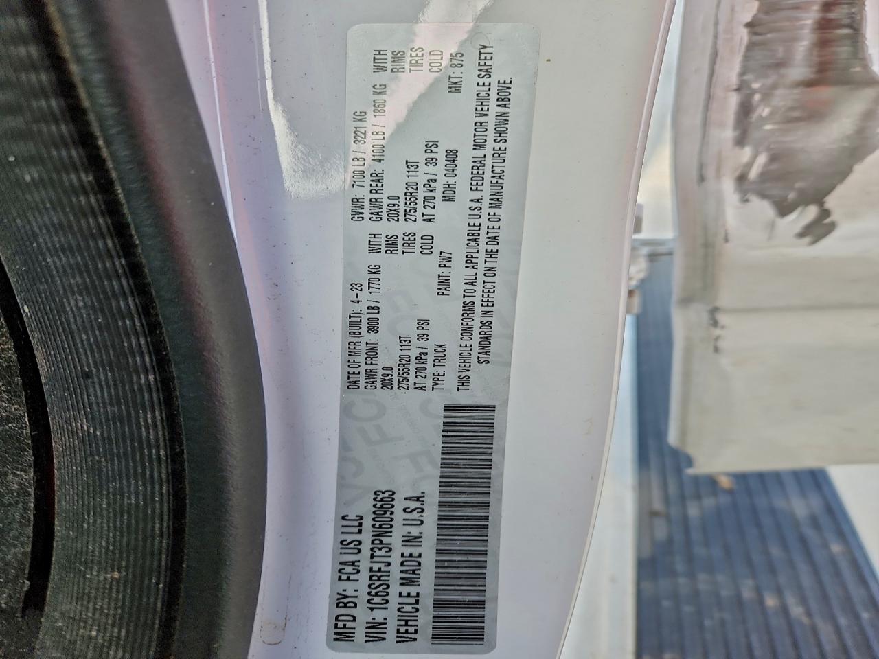 2023 RAM 1500