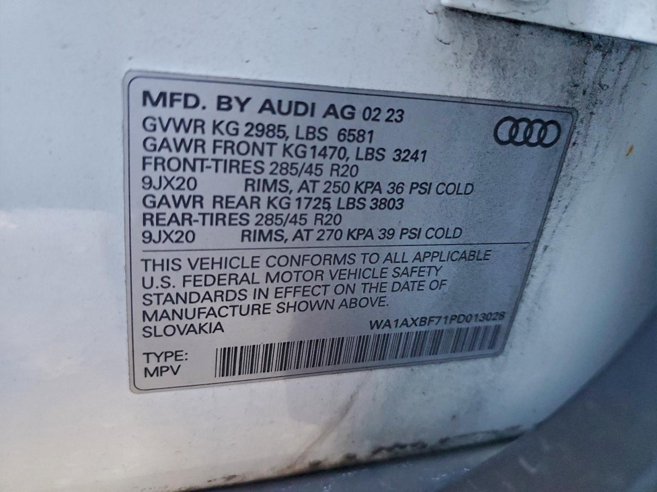 2023 AUDI Q7