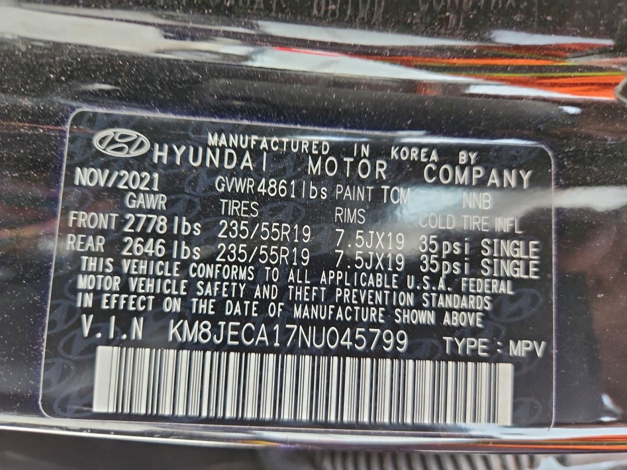 2022 HYUNDAI TUCSON