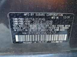 2025 SUBARU IMPREZA