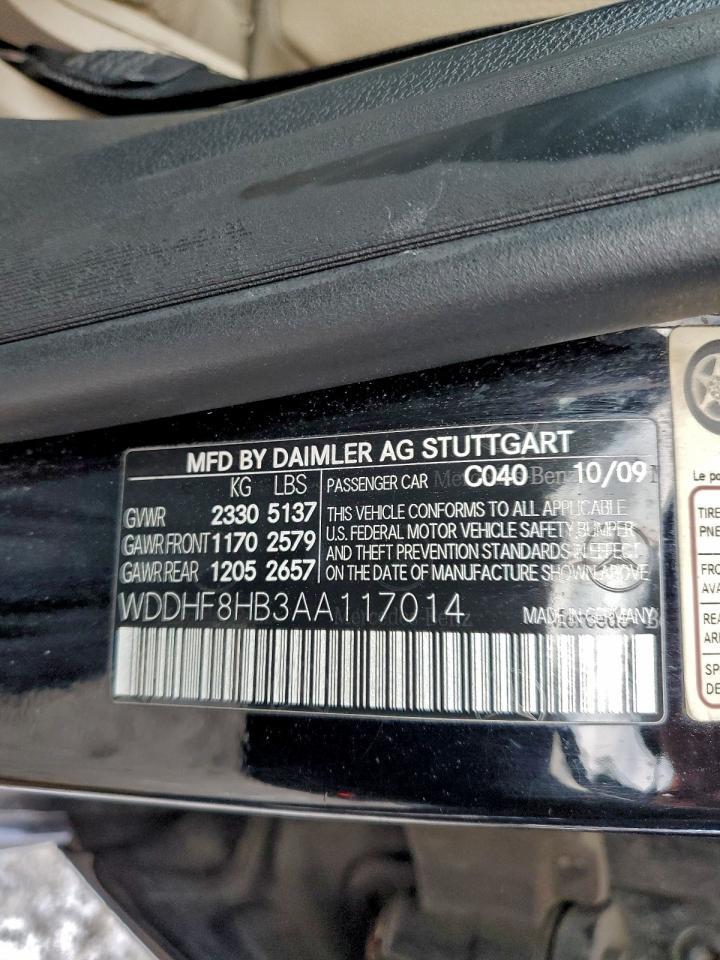 2010 MERCEDES-BENZ E-Class