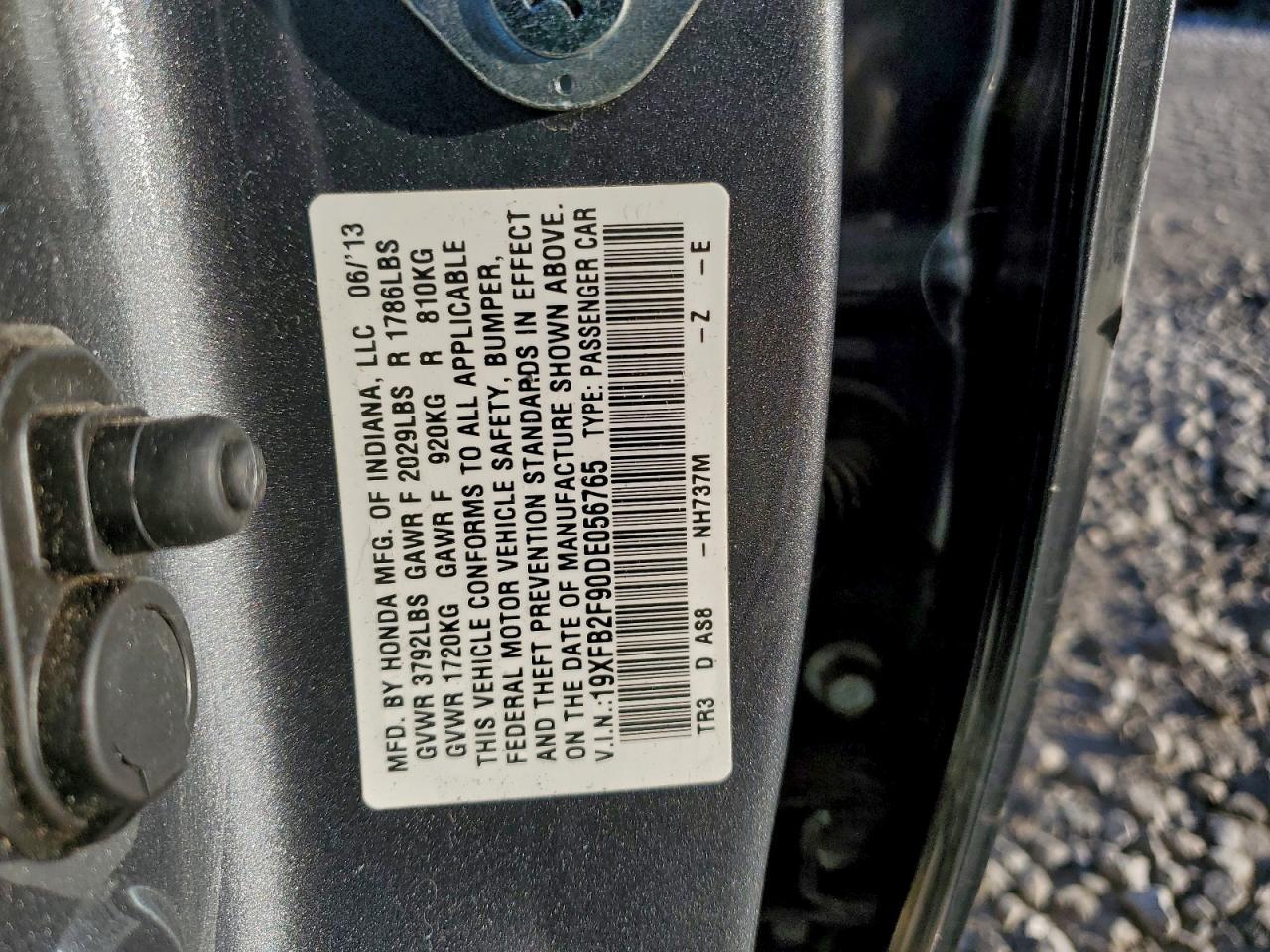 2013 HONDA CIVIC