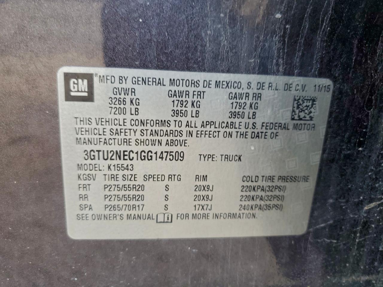 2016 GMC Sierra