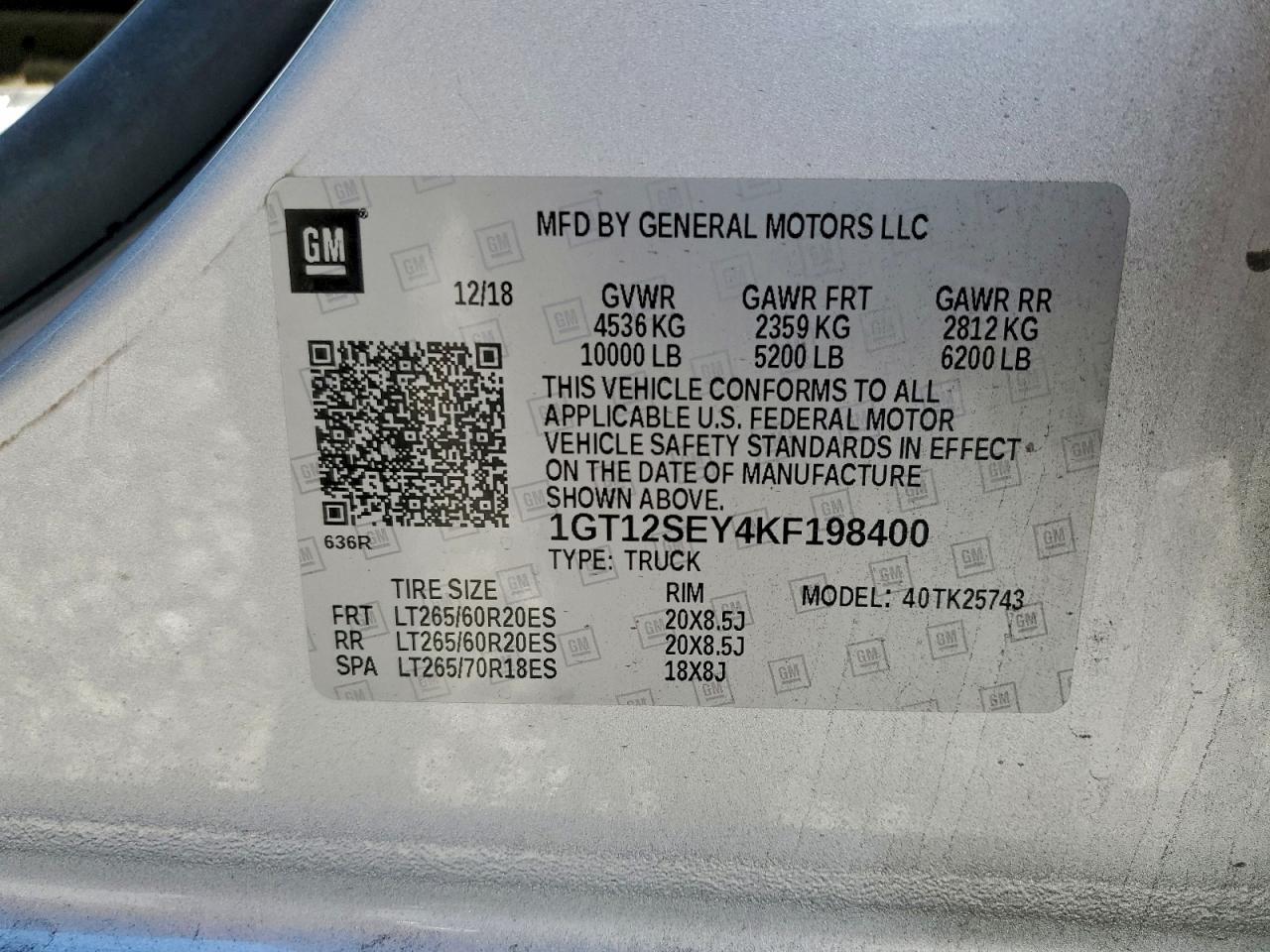2019 GMC Sierra