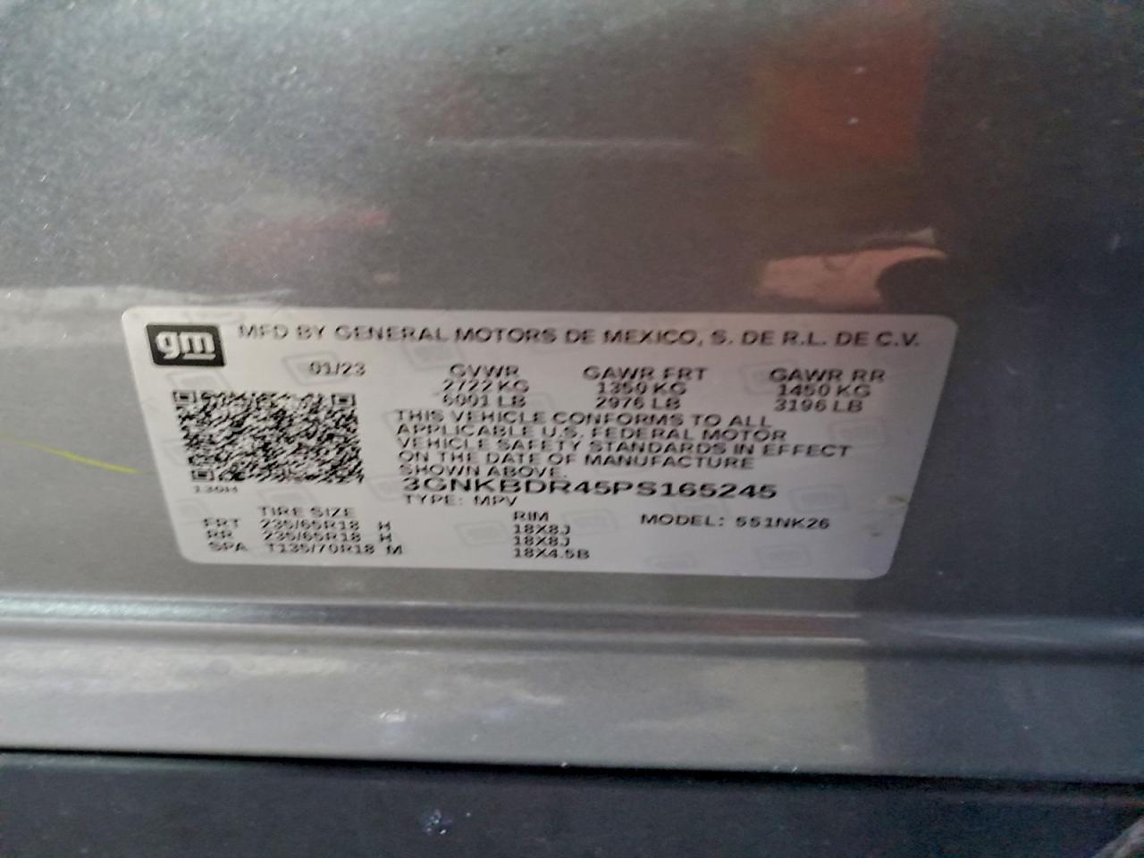 2023 CHEVROLET BLAZER