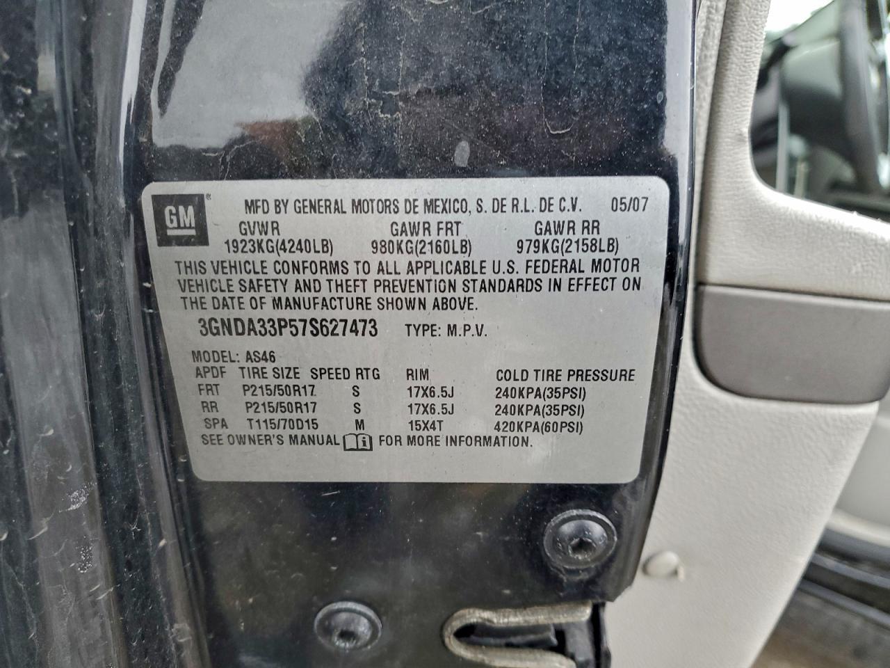 2007 CHEVROLET HHR