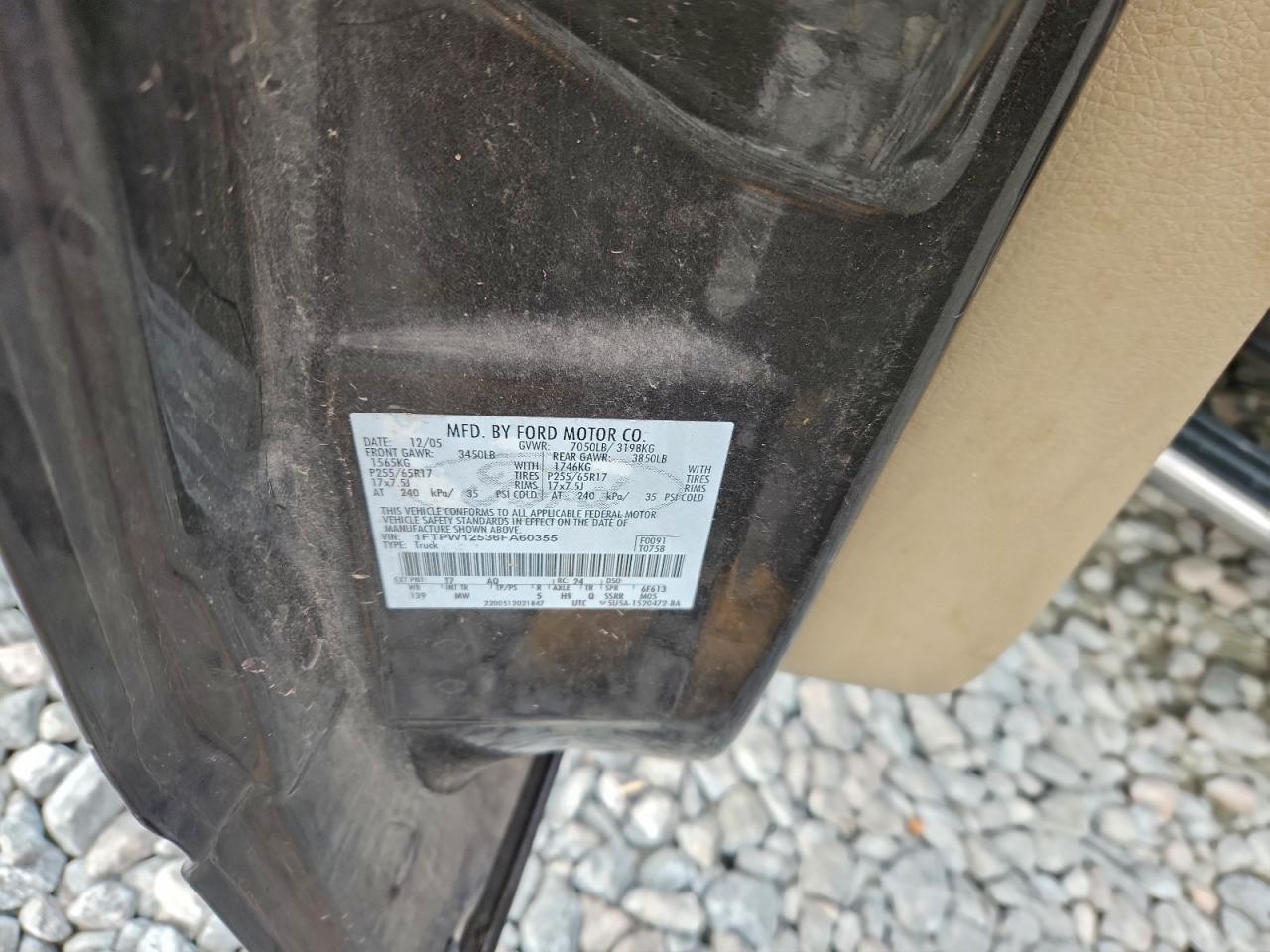 2006 FORD F-150