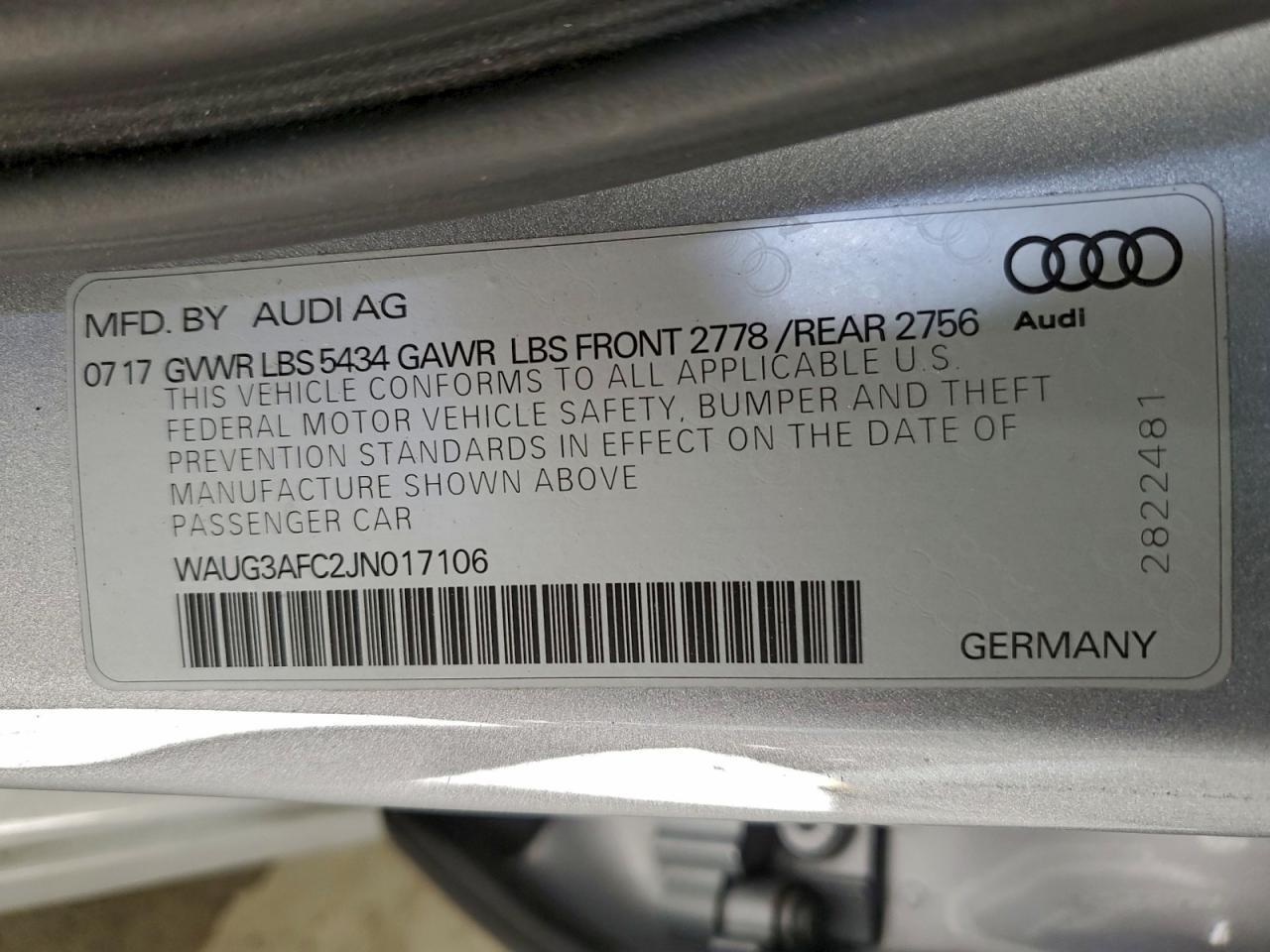 2018 AUDI A6
