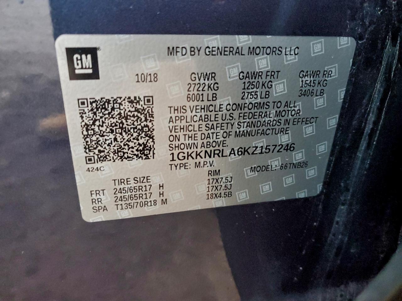 2019 GMC ACADIA