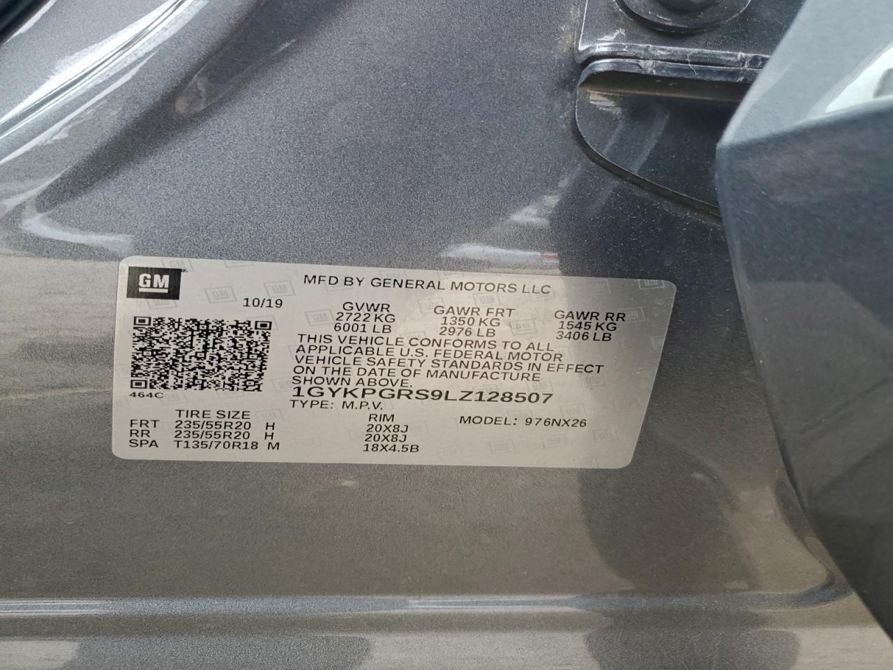 2020 CADILLAC XT6