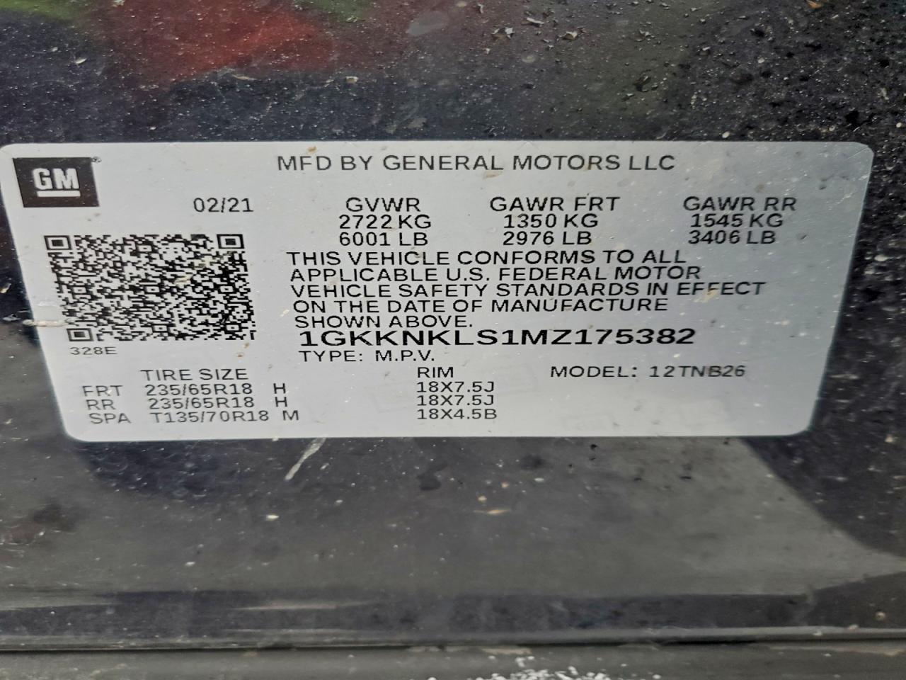 2021 GMC ACADIA