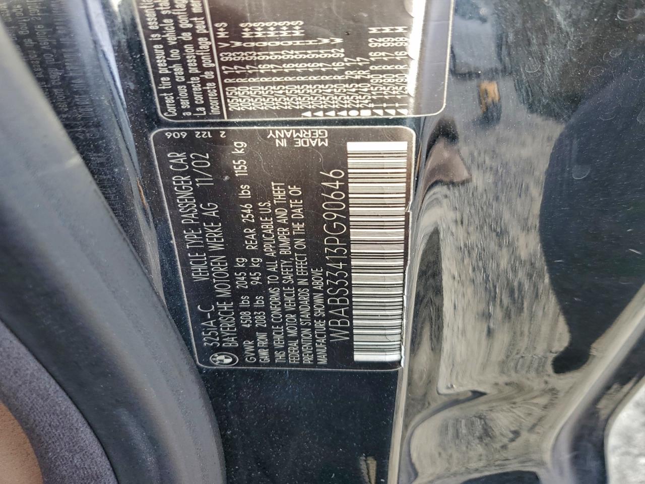 2003 BMW 3 SERIES