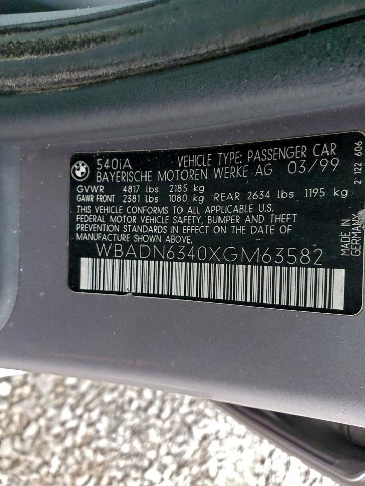 1999 BMW 5 series