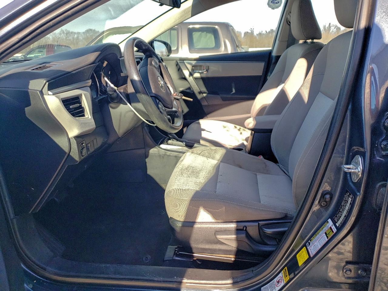 2016 TOYOTA COROLLA