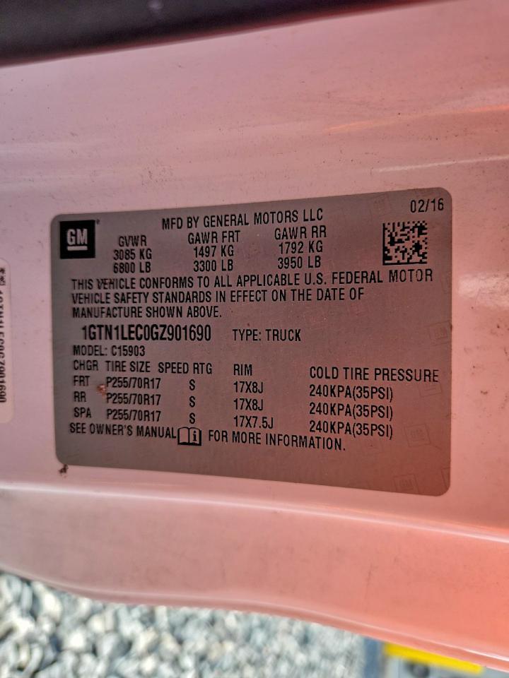 2016 GMC Sierra