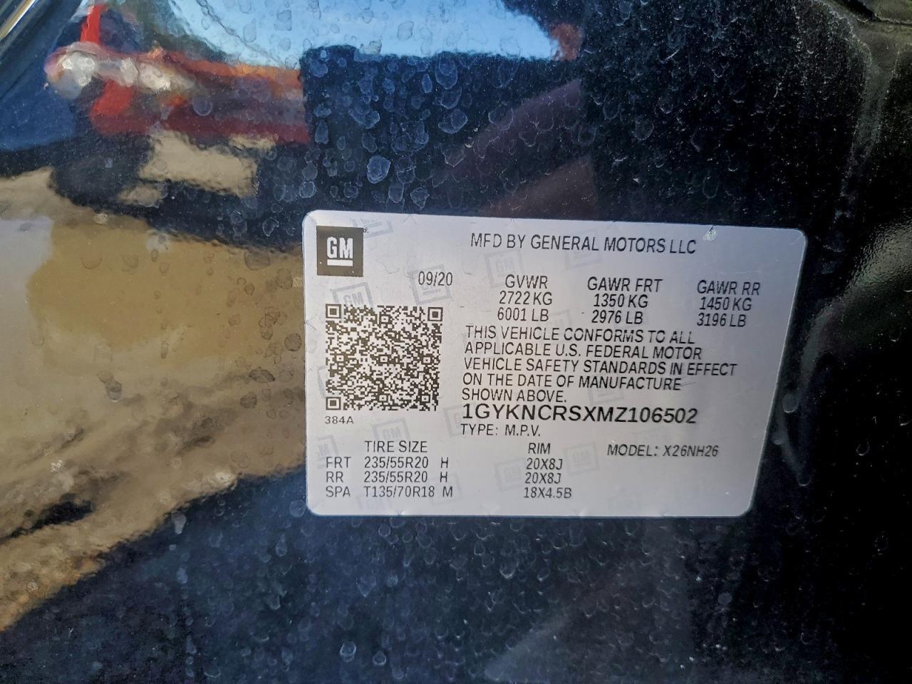 2021 CADILLAC XT5