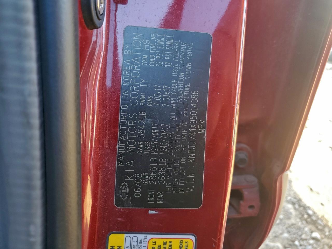 2009 KIA Borrego