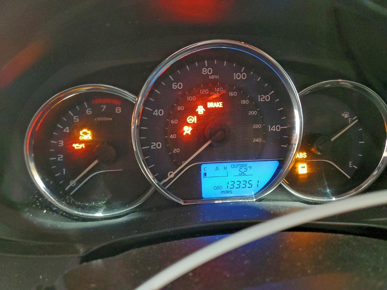 2016 TOYOTA COROLLA