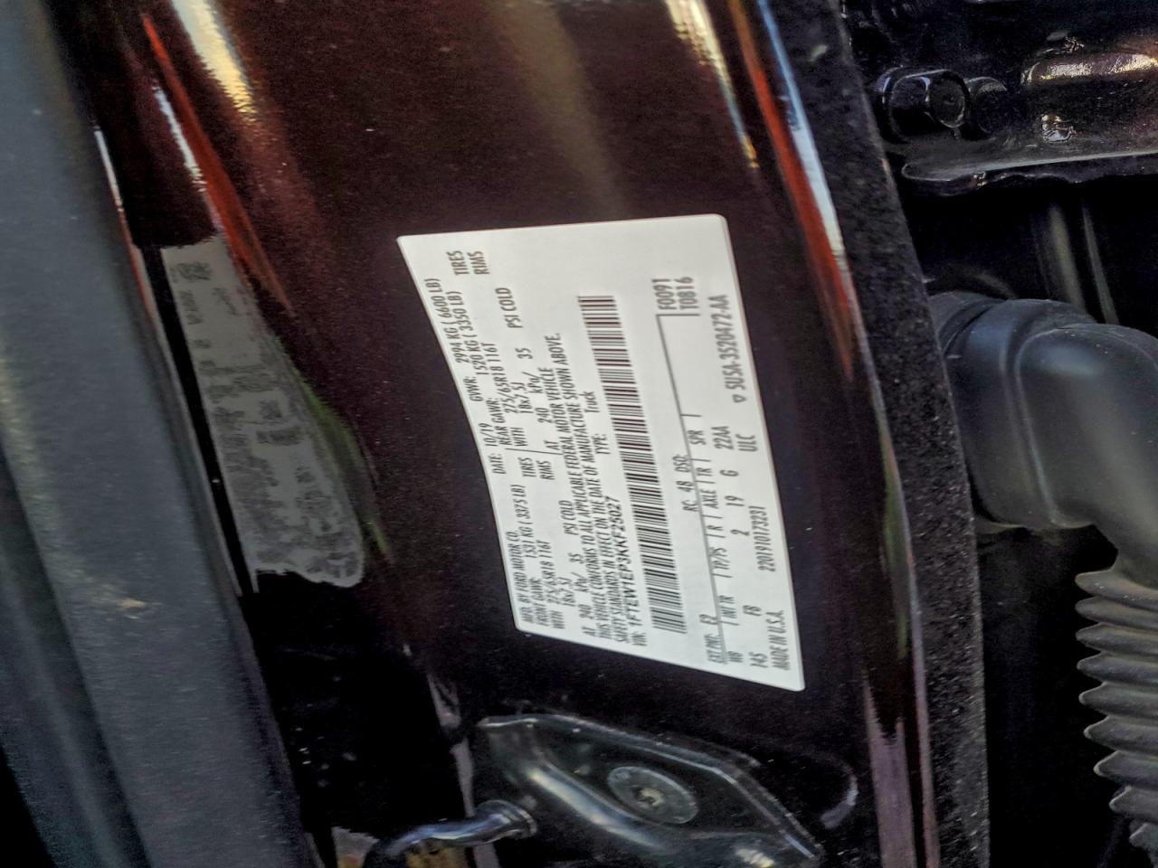 2019 FORD F-150