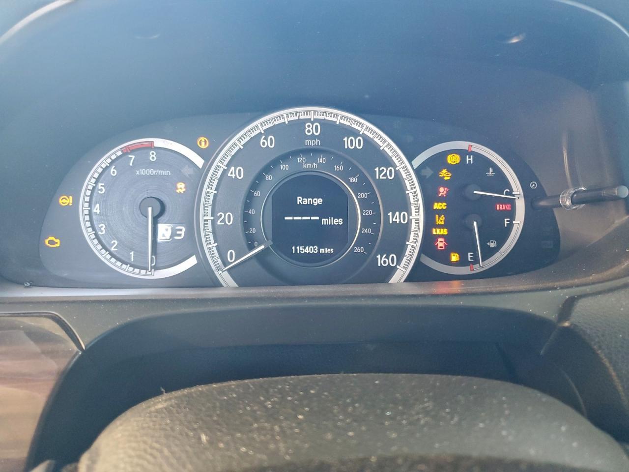2016 HONDA ACCORD