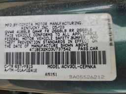 2003 TOYOTA CAMRY