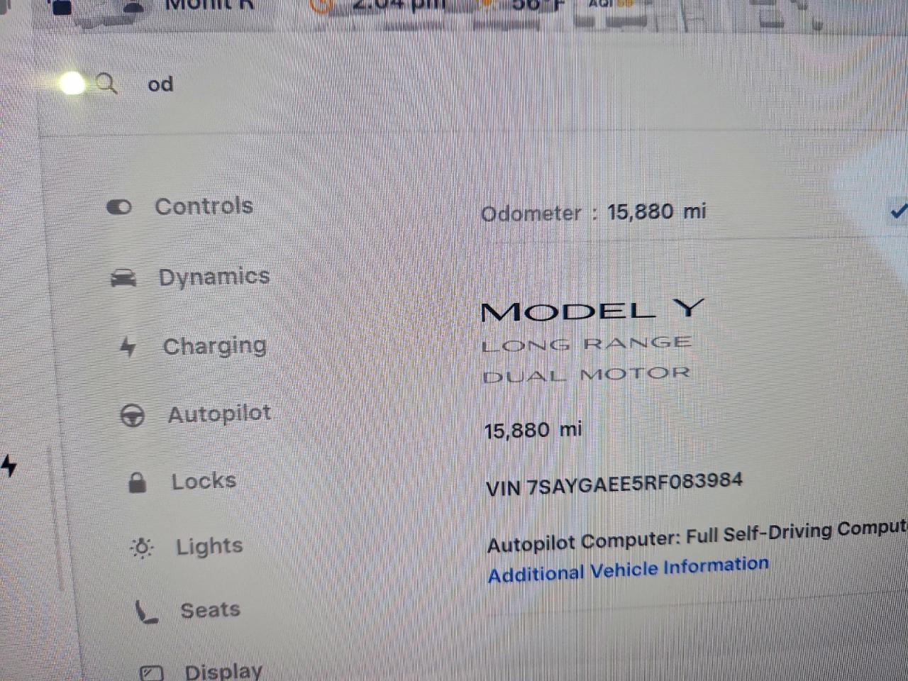 2024 TESLA MODEL Y