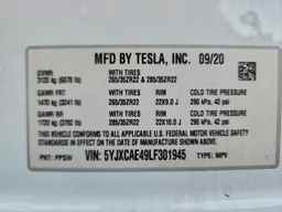 2020 TESLA MODEL X
