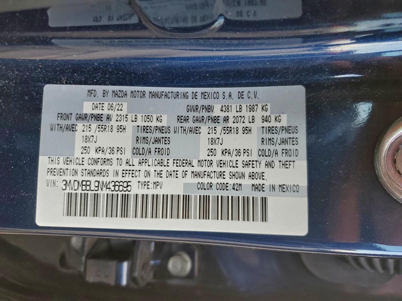 2022 MAZDA CX-30