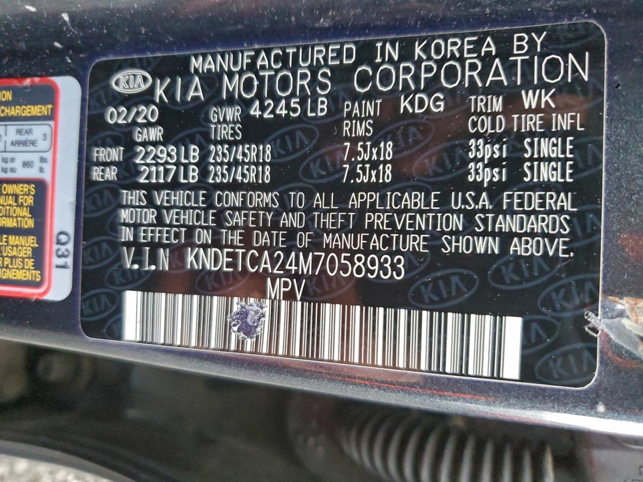 2021 KIA SELTOS