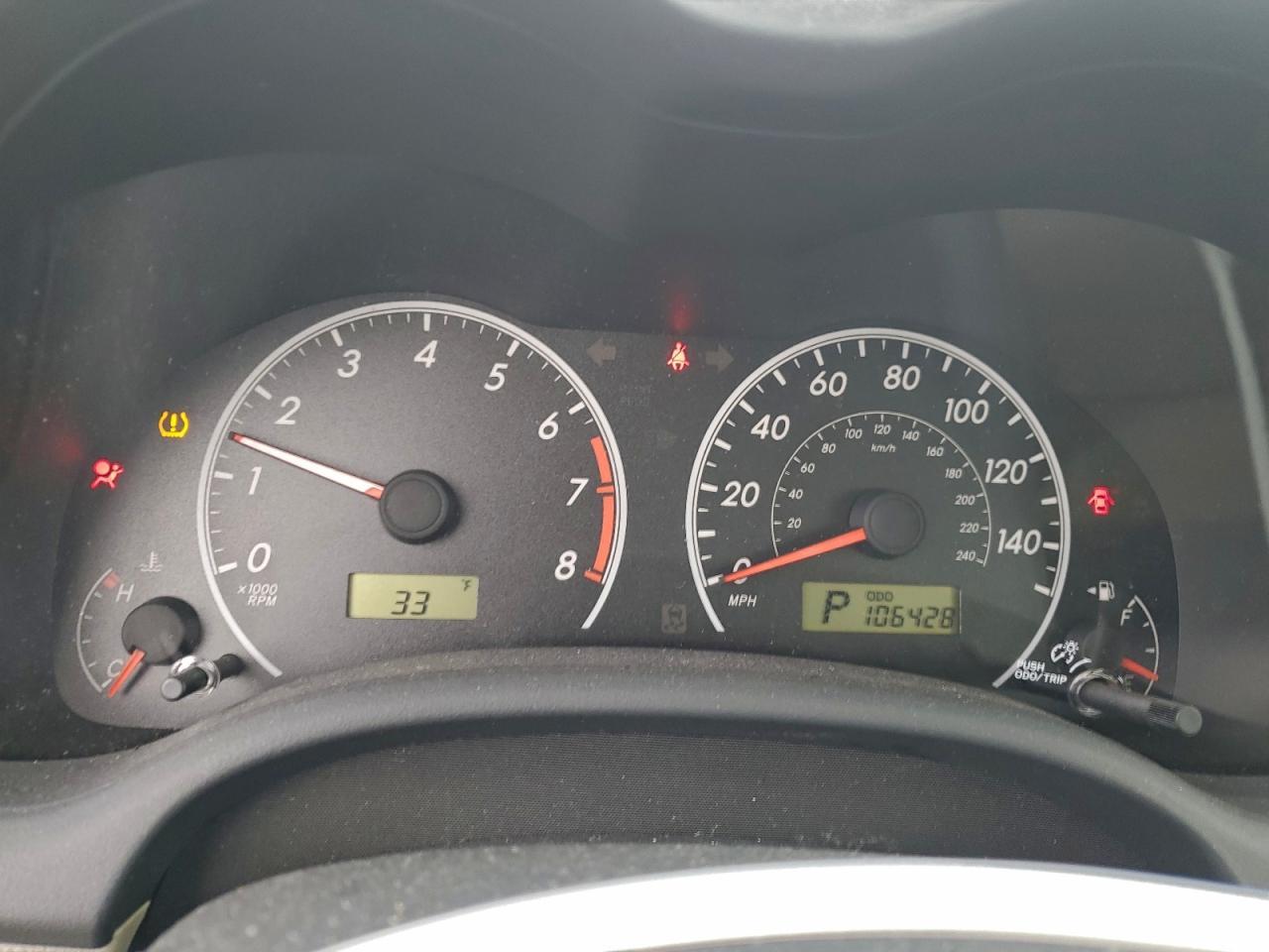 2012 TOYOTA COROLLA