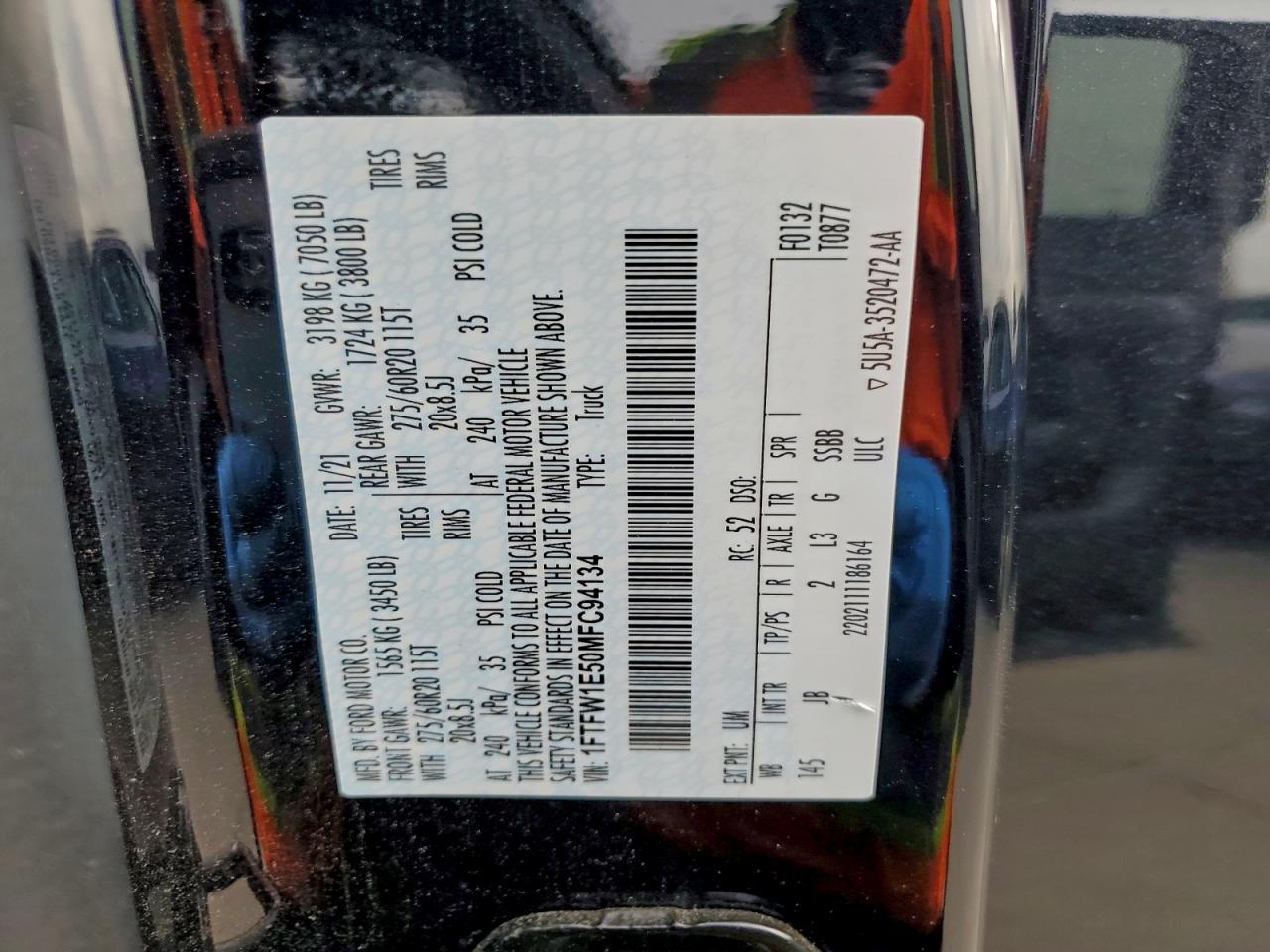 2021 FORD F-150