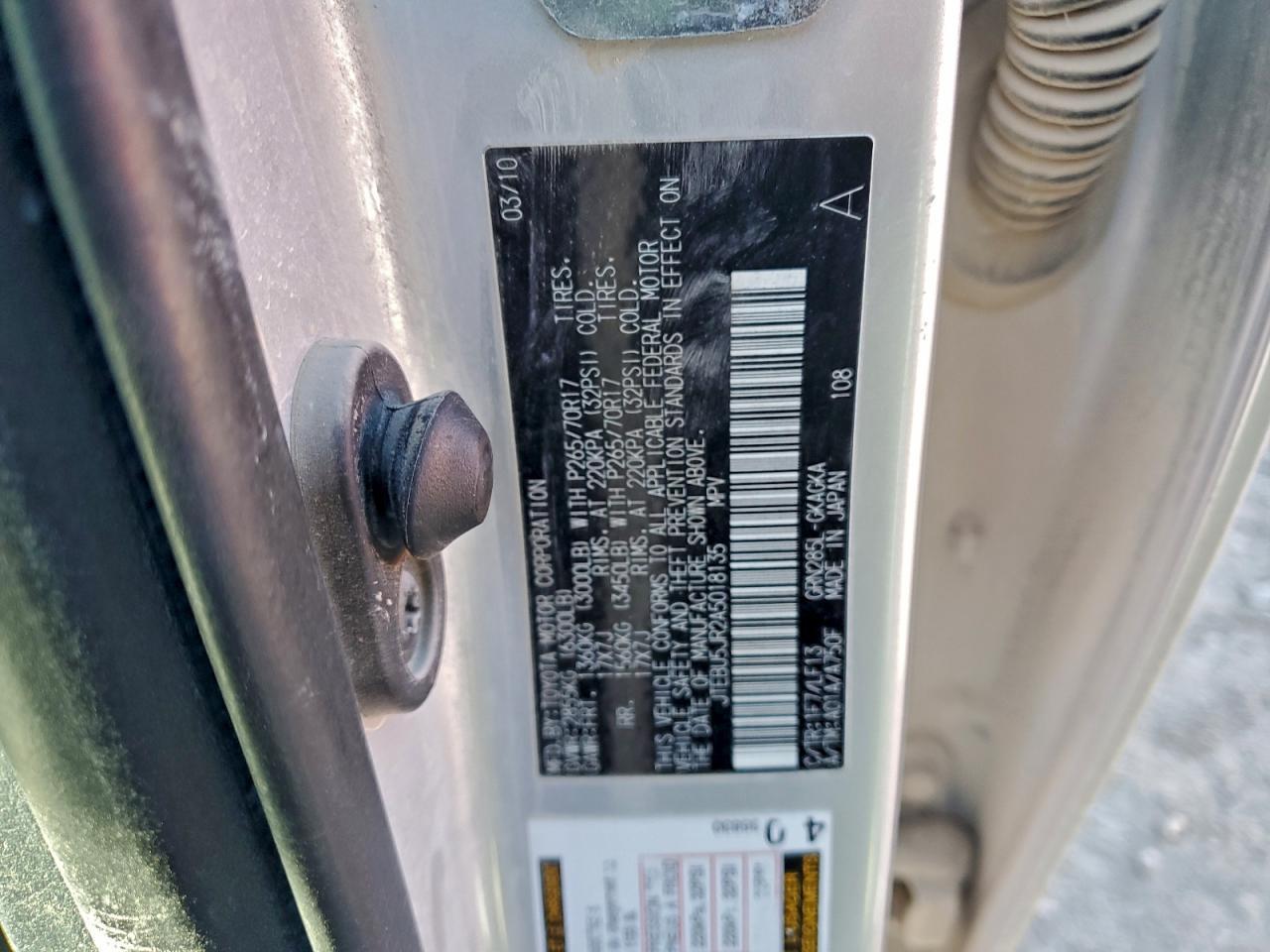 2010 TOYOTA 4Runner