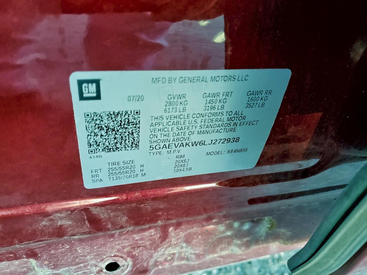 2020 BUICK ENCLAVE