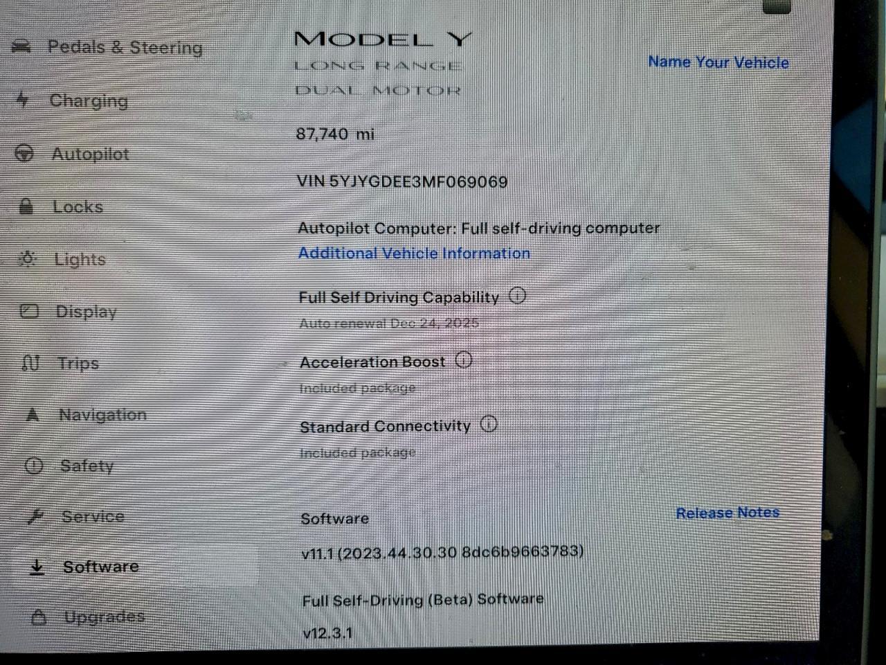 2021 TESLA MODEL Y