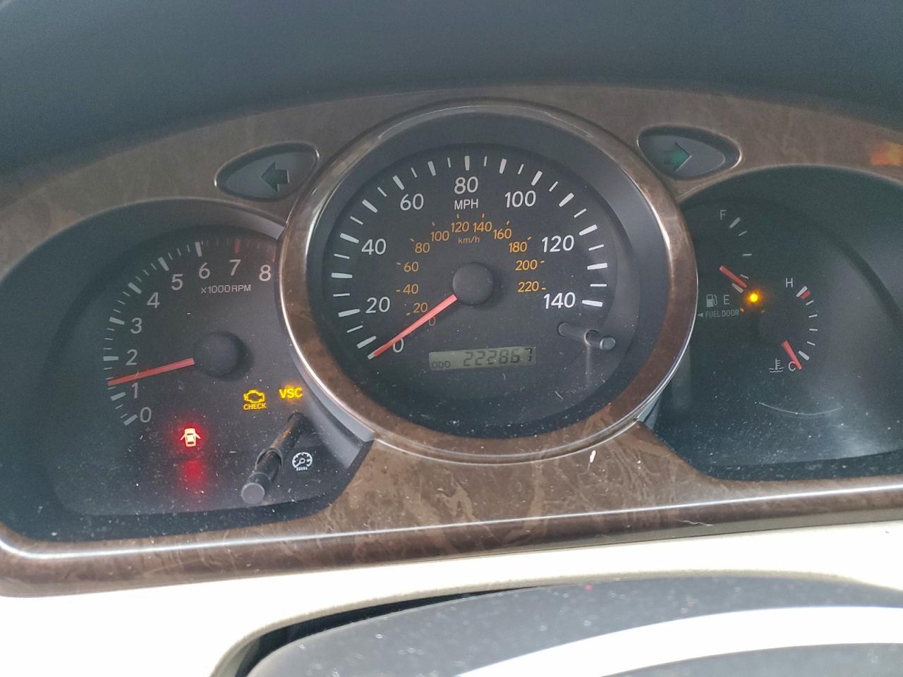 2001 TOYOTA HIGHLANDER