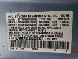 2008 HONDA CR-V