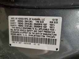 2009 HONDA ODYSSEY