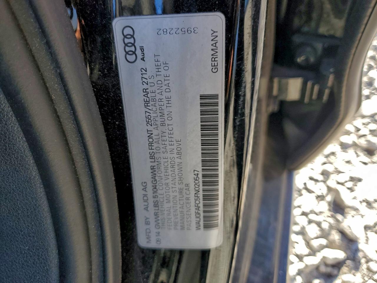 2015 AUDI A6