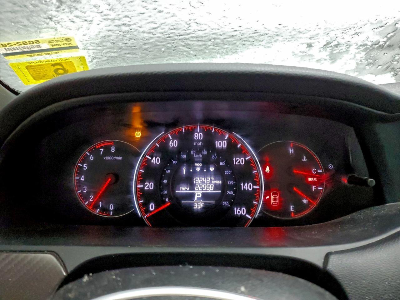 2017 HONDA ACCORD