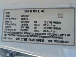 2021 TESLA MODEL 3