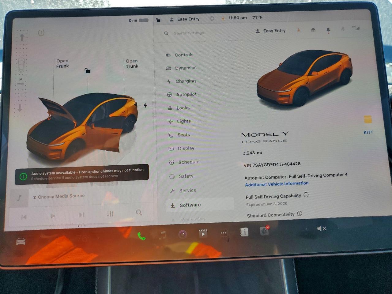 2026 TESLA MODEL Y
